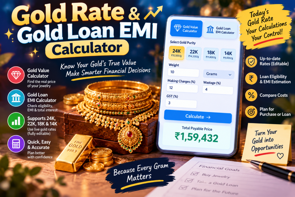 Gold Rate & Gold Loan Calculator